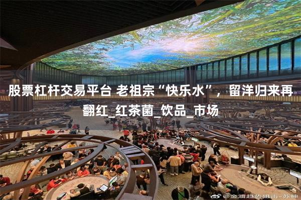 股票杠杆交易平台 老祖宗“快乐水”，留洋归来再翻红_红茶菌_饮品_市场