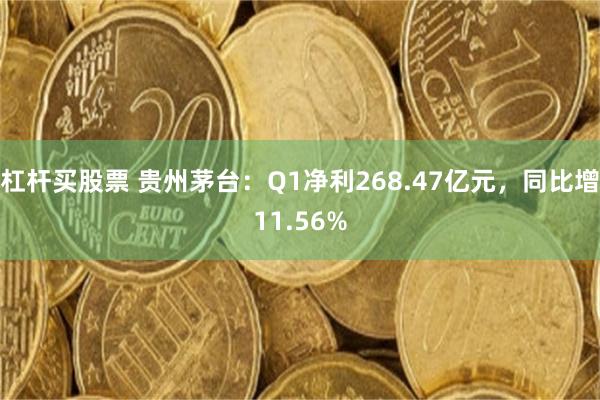 杠杆买股票 贵州茅台：Q1净利268.47亿元，同比增11.56%
