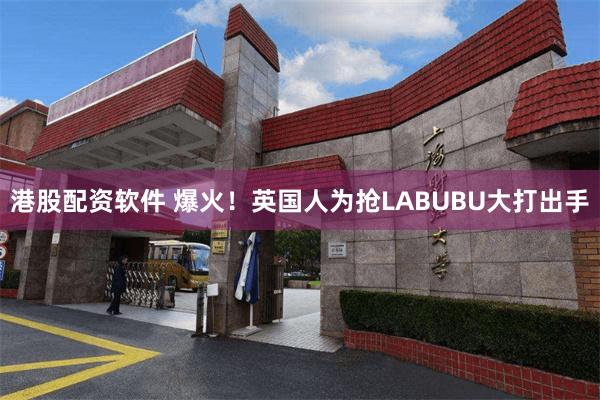 港股配资软件 爆火！英国人为抢LABUBU大打出手