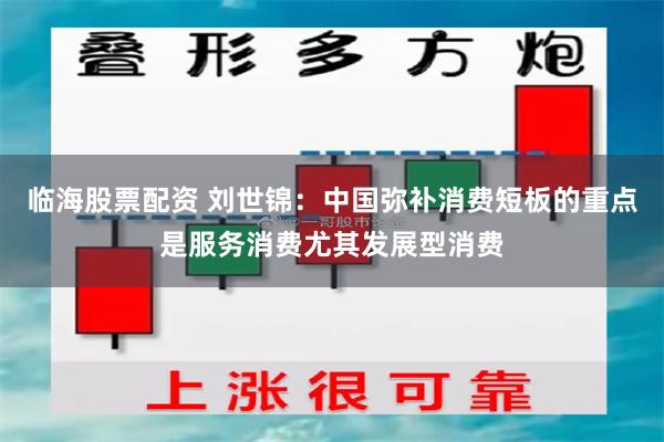 临海股票配资 刘世锦：中国弥补消费短板的重点是服务消费尤其发展型消费