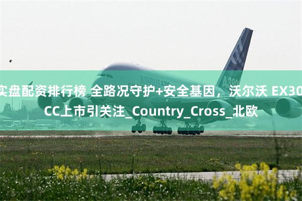 实盘配资排行榜 全路况守护+安全基因，沃尔沃 EX30 CC上市引关注_Country_Cross_北欧